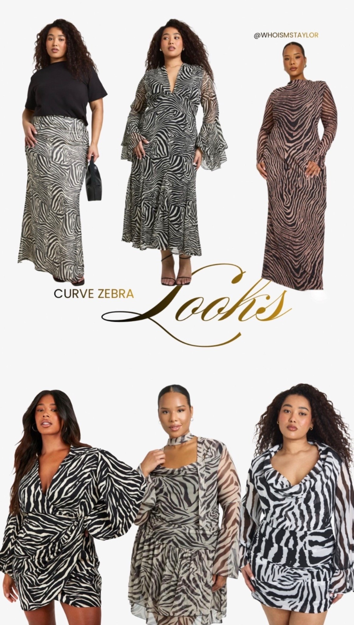 Animal Instict! 🦓 Zebra Plus Size Looks! #boohoo #zebra #dresses #animalprint

#LTKgrwm #LTKootd #LTKSaleAlert