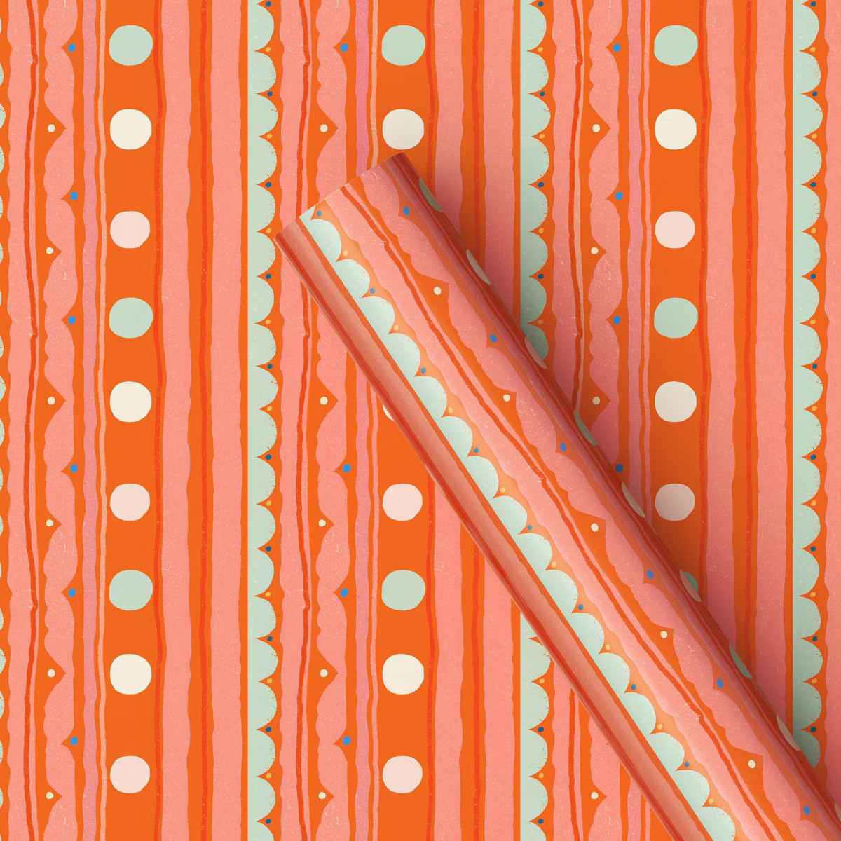 Lisk Feng 25 sq ft Christmas Gift Wrap Orange - Wondershop™ | Target