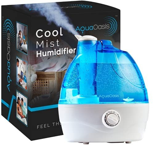 AquaOasis™ Cool Mist Humidifier {2.2L Water Tank} Quiet Ultrasonic Humidifiers for Bedroom & La... | Amazon (US)
