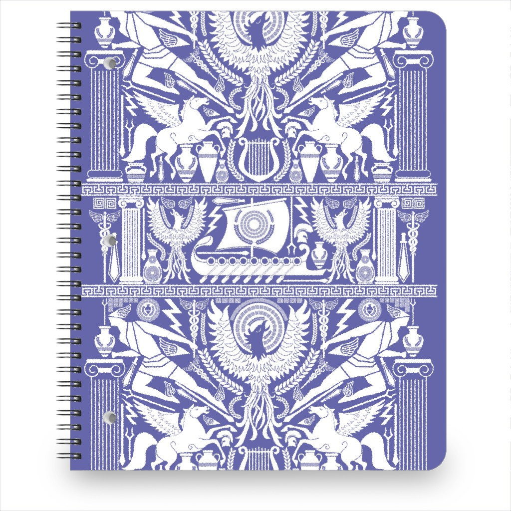 Notebooks: Ancient Greek Mythology, 8.5x11, Blue | Shutterfly