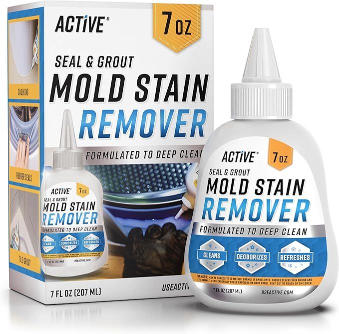 ACTIVE Mold Stain Remover Gel Cleaner Heavy Duty Stain Cleaner for Front Loader Washing Machine S... | Amazon (US)