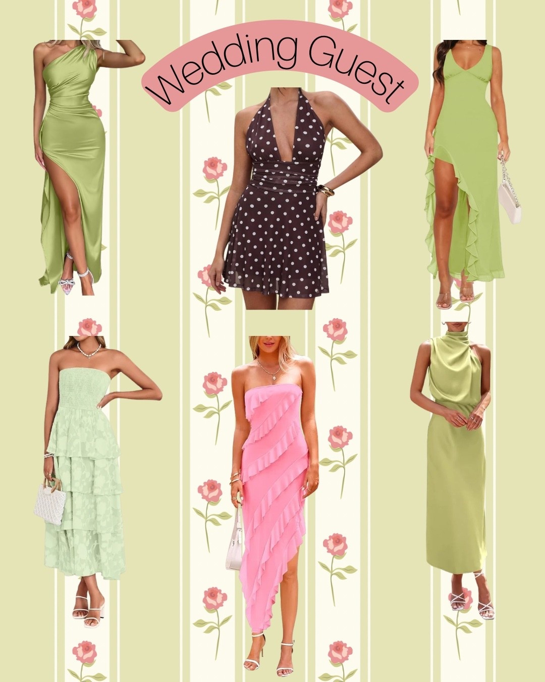 Wedding guest must haves! I love wedding guest dresses 💛🤍🩷

#LTKdayinmylife #LTKgrwm #LTKWedding