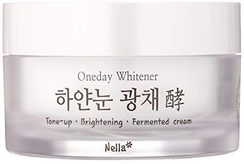 Nella Whitening and Brightening Tone-Up Cream, Fermented Natural Ingredients, Korean Beauty, 50 m... | Amazon (US)