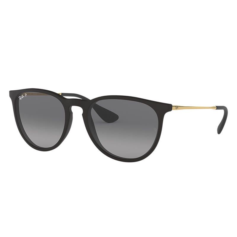 Ray-Ban Women's Erika @Collection Gold Sunglasses, Polarized Gray Lenses - Rb4171 | Ray-Ban (US)