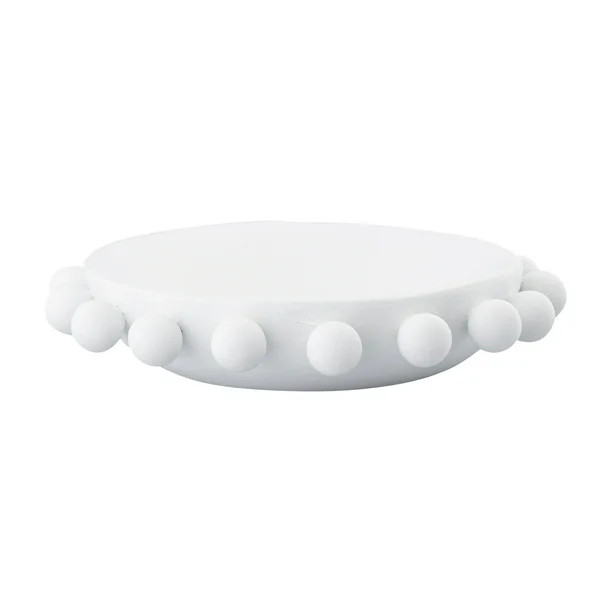 TOV Furniture Kadoor White Concrete Bowl - Walmart.com | Walmart (US)