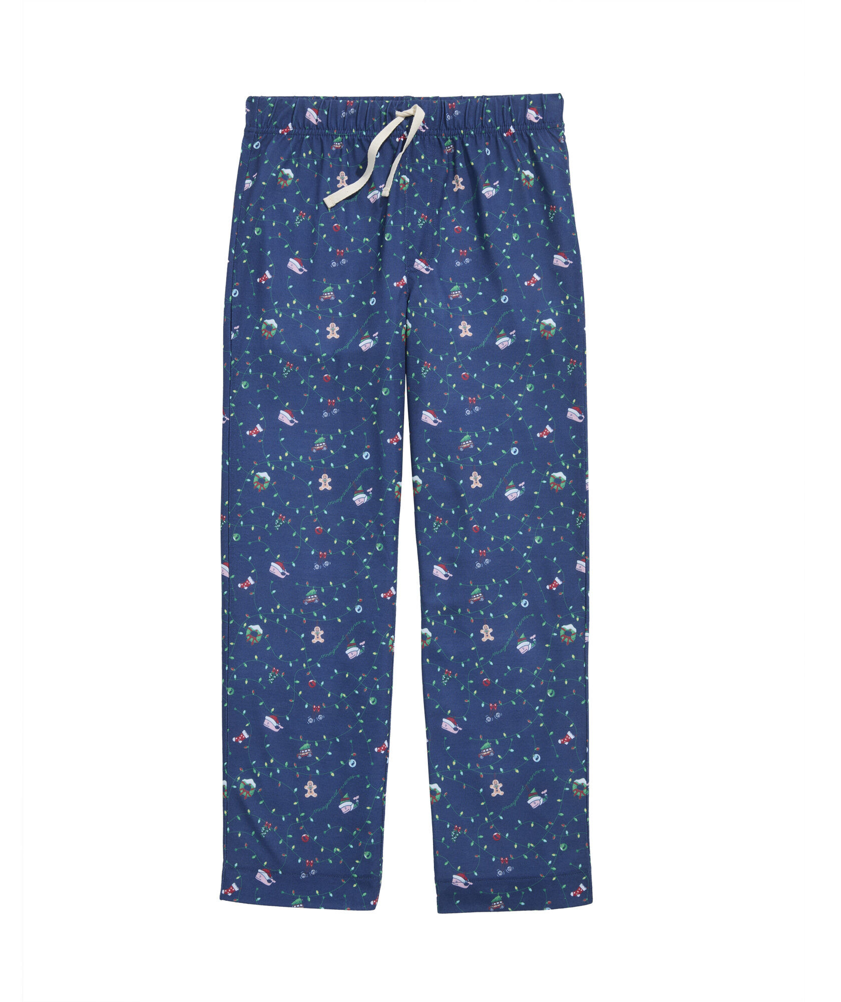 OUTLET Kids' Holiday Whales & Lights Lounge Pants | vineyard vines