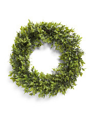 26in Boxwood Wreath | Plants & Planters | Marshalls | Marshalls