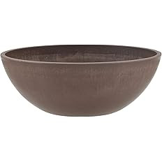 PSW Arcadia Products, Centerpiece Bowl, Fairy Garden Planter M30C, 12 Inch, Chocolate | Amazon (US)