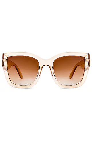 Haedus Sunglasses in Sand & Brown Grad | Revolve Clothing (Global)