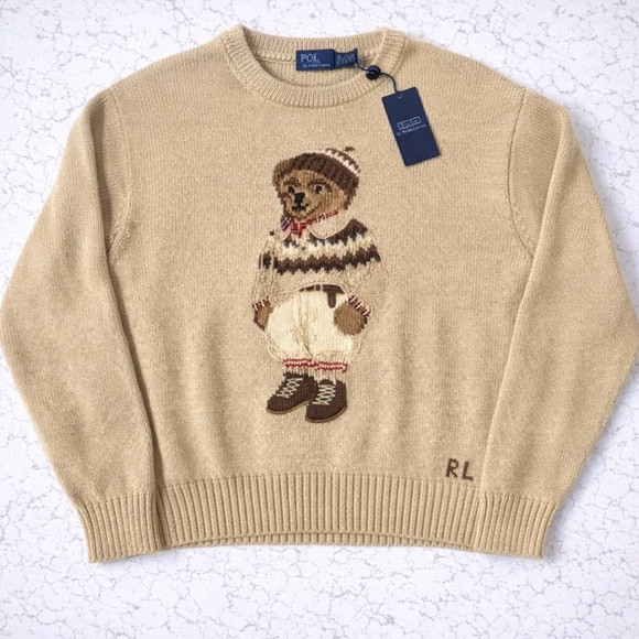 Polo Ralph Lauren Bear Sweater Jumper NEW NWT authentic | Poshmark