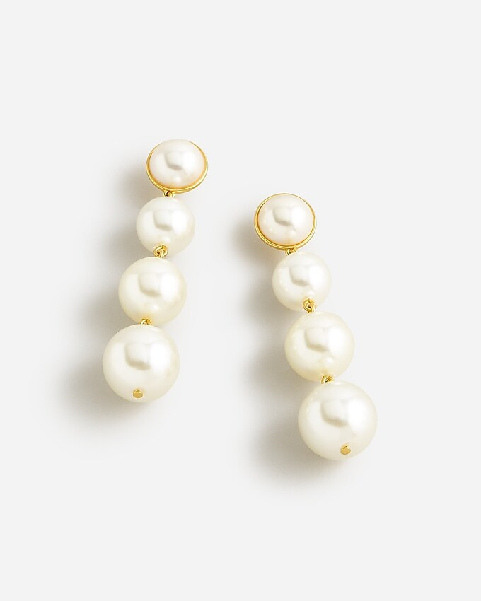 Pearl ball earrings | J. Crew US