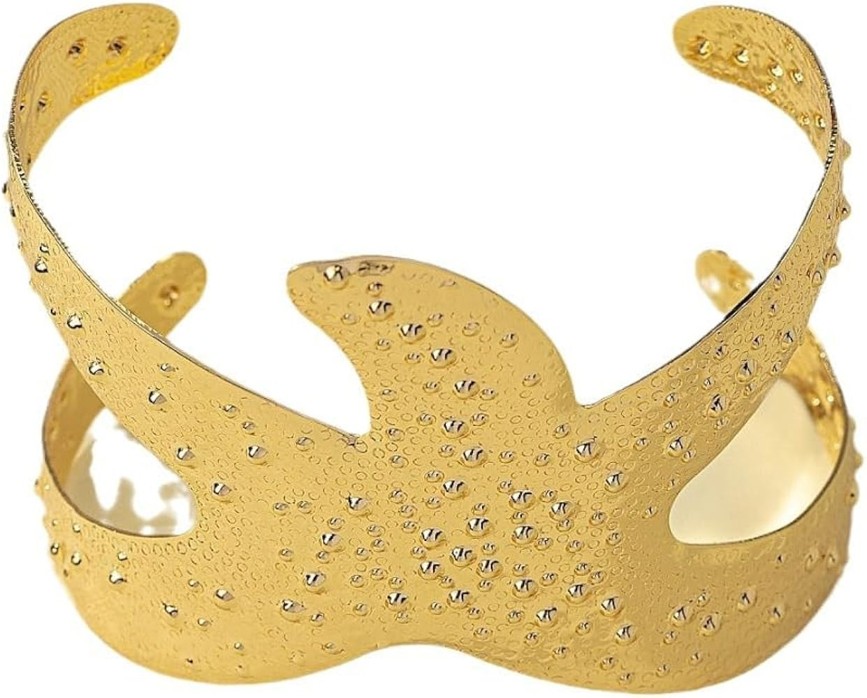 Choistily Beach Bracelets for Women Gold Starfish Arm Cuff Starfish Bracelet Ring Set Ocean Eleme... | Amazon (US)