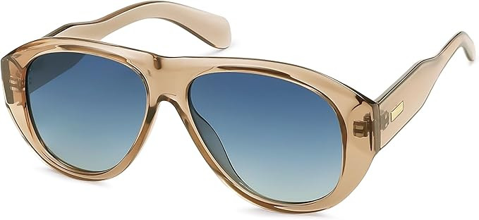 SOJOS Retro Oversized Polarized Aviator Sunglasses for Women Men Vintage 70s Style UV Protection ... | Amazon (US)