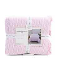 Seersucker Quilt And Sham Set | Marshalls