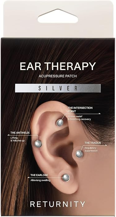 RETURNITY Ear Therapy Acupressure Patch 10 Patches Choose Your Design K-Beauty Titanium Ear Seeds... | Amazon (US)