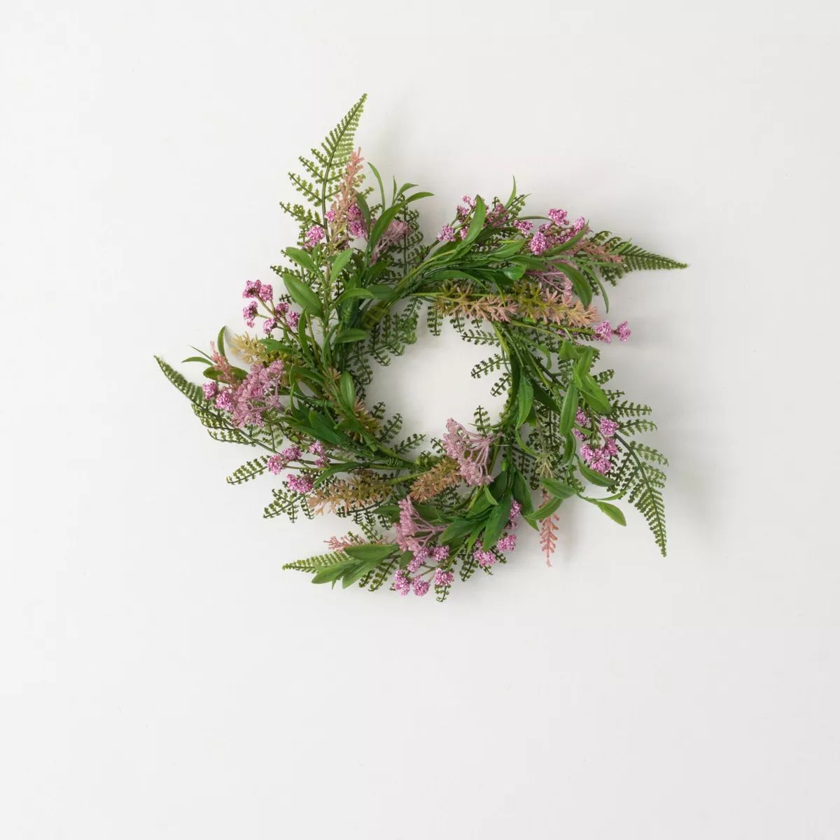 Sullivans Leafy Blush Berry Wreath | Target