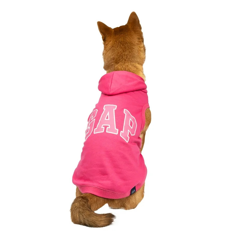 Gap Pet, Dog Clothes, Classic Logo Gap, Dog Hoodie, Pink - Walmart.com | Walmart (US)