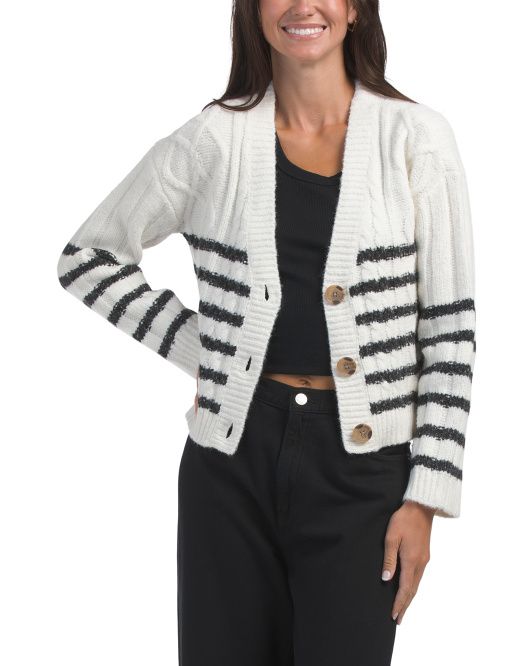 Cable Knit Cardigan | TJ Maxx