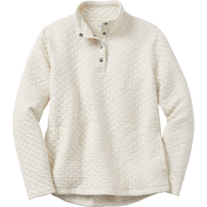 Women's Quilted Sweatshirt Pullover | Duluth Trading Company