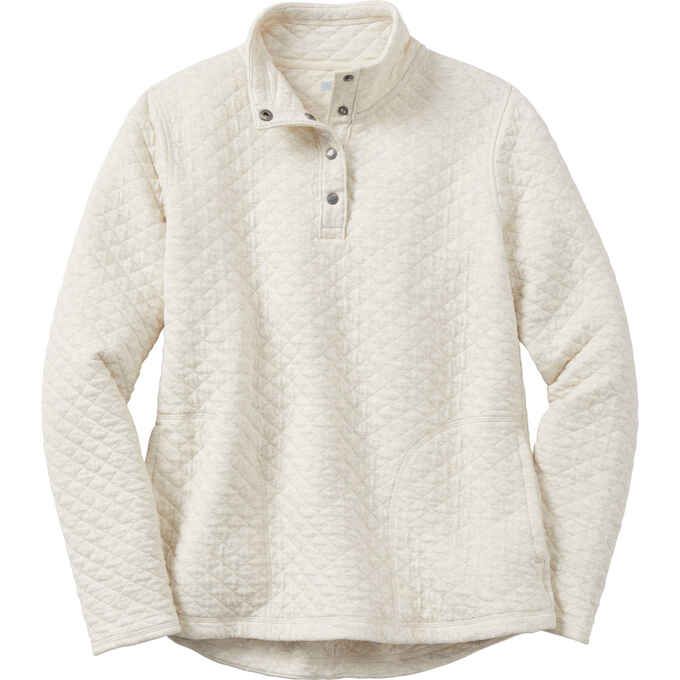 Women's Quilted Sweatshirt Pullover | Duluth Trading Company