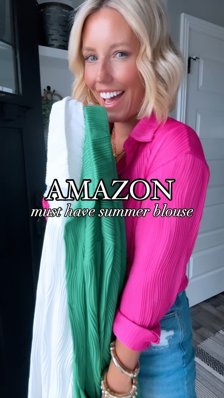 I can’t get enough of these pretty blouses for summer! The colors are stunning and the texture is just elevated!!! Great for work or weekends!!!! 
Code: WQRDOA6S for 30% off these tops!!!! Code good until 4/7!
⬇️⬇️⬇️
Tops TTS small
White jeans and distressed sized up to 6
Charcoal jeans TTS 4



#LTKsalealert #LTKSeasonal #LTKfindsunder50