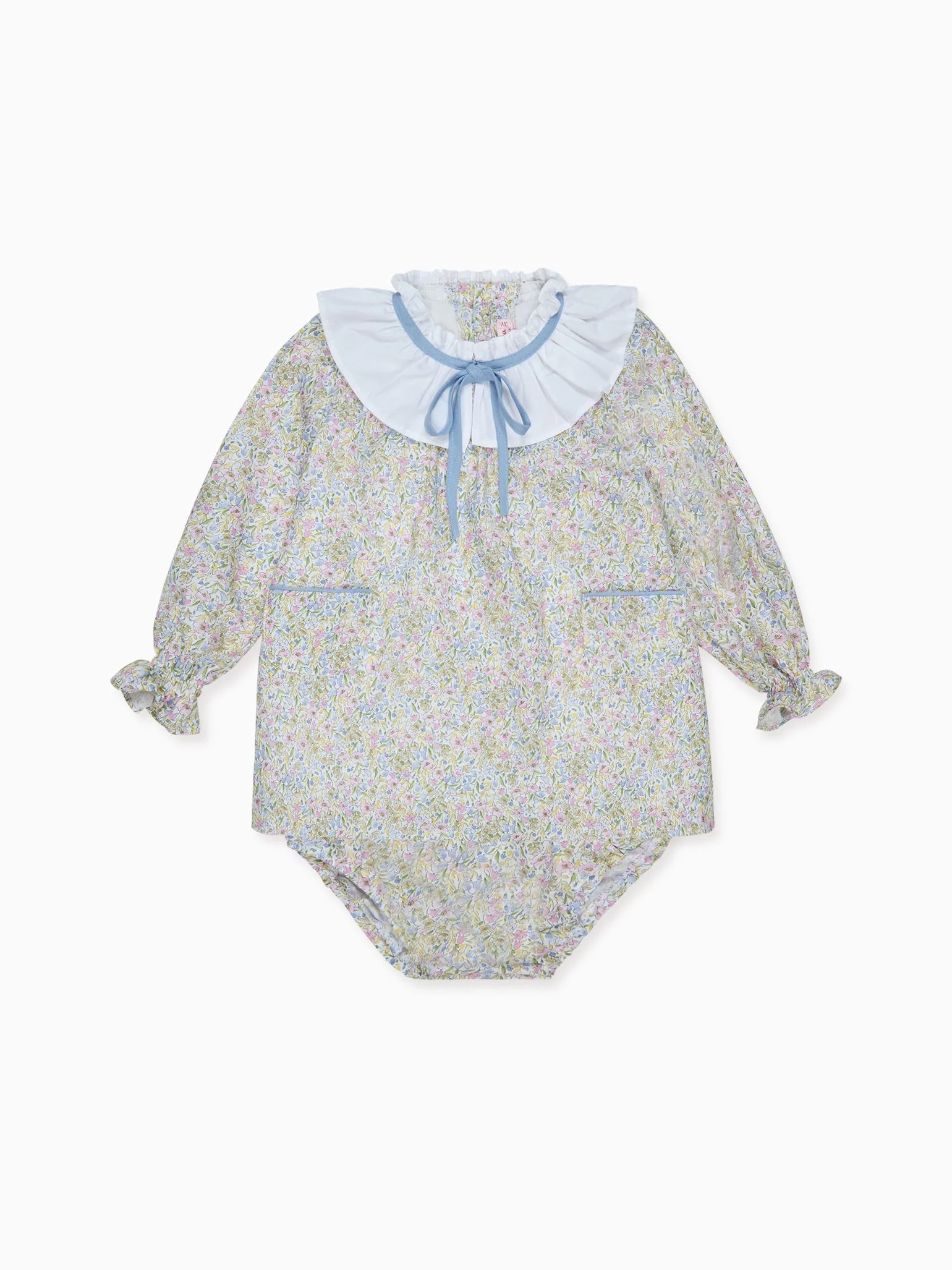 Lilac Floral Odisea Baby Girl Set | La Coqueta