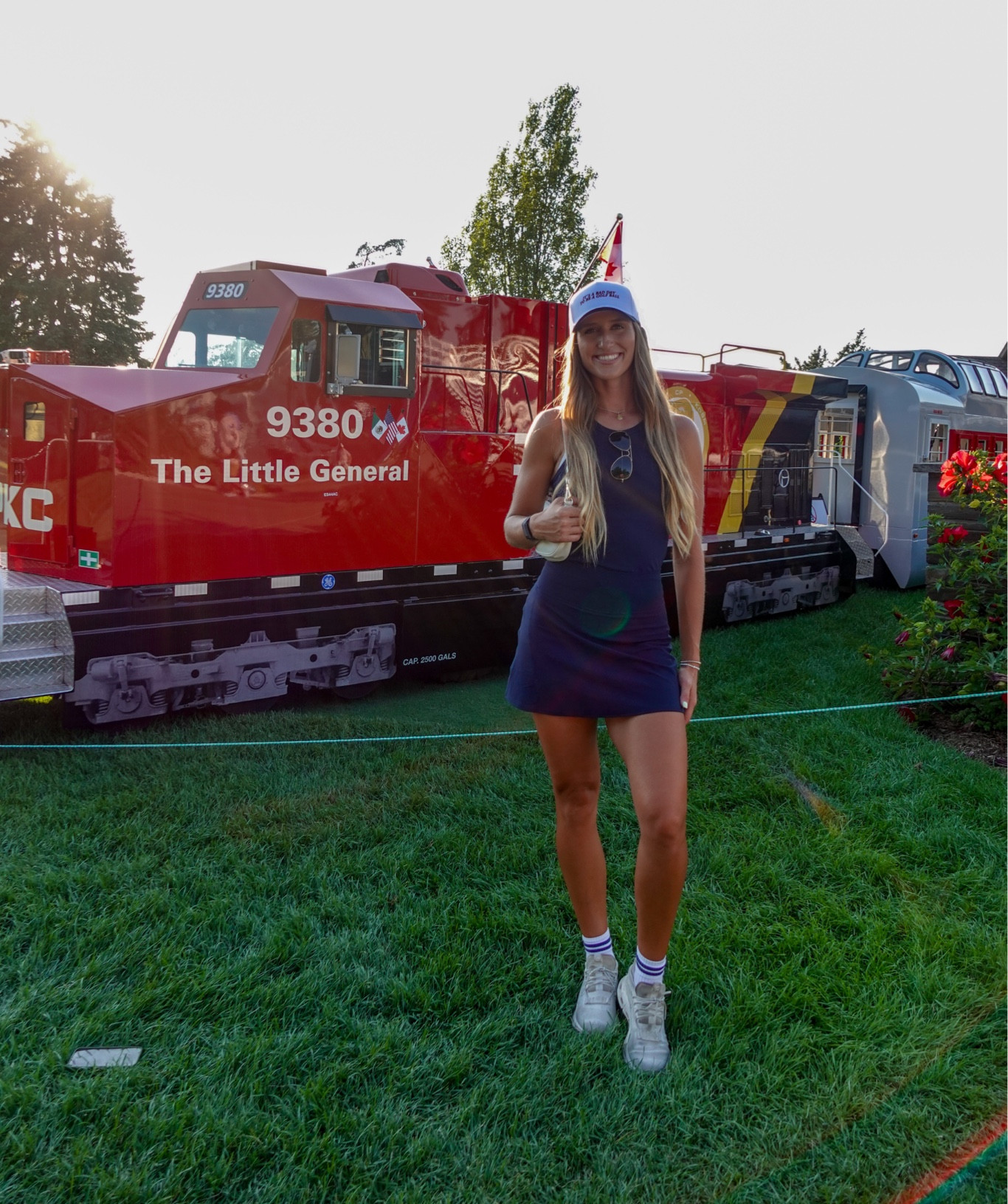perfect outfit to watch some golf in! SO comfy and fit so well! 6 in top and 6 in bottom:) 💙 

#LTKfitness #LTKActive #LTKstyletip