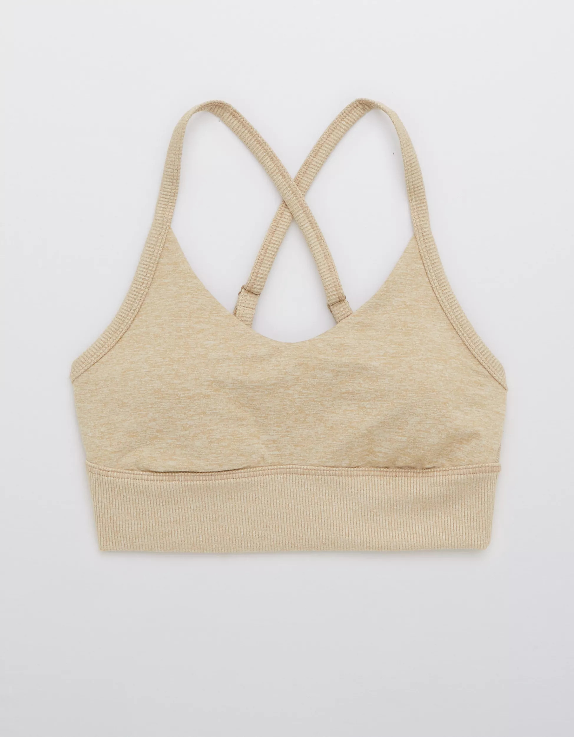 OFFLINE The Hugger Ribbed Longline Sports Bra | American Eagle Outfitters (US & CA)