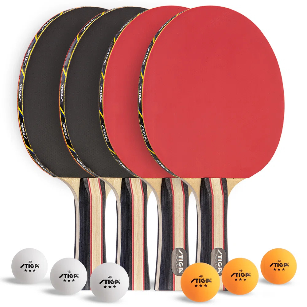 STIGA 4-Player Performance Ping Pong Set | Wayfair North America