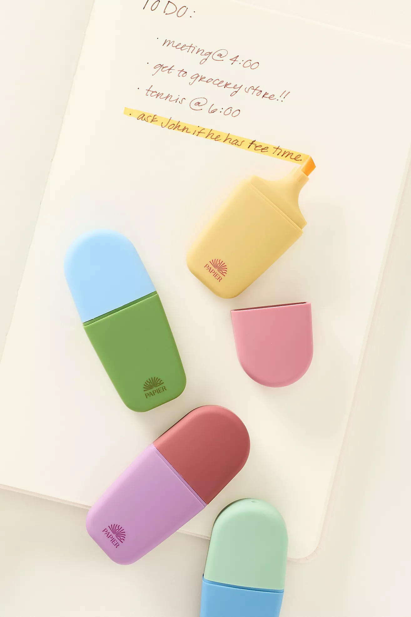 Anthropologie X Papier Highlighter Set | Anthropologie (US)