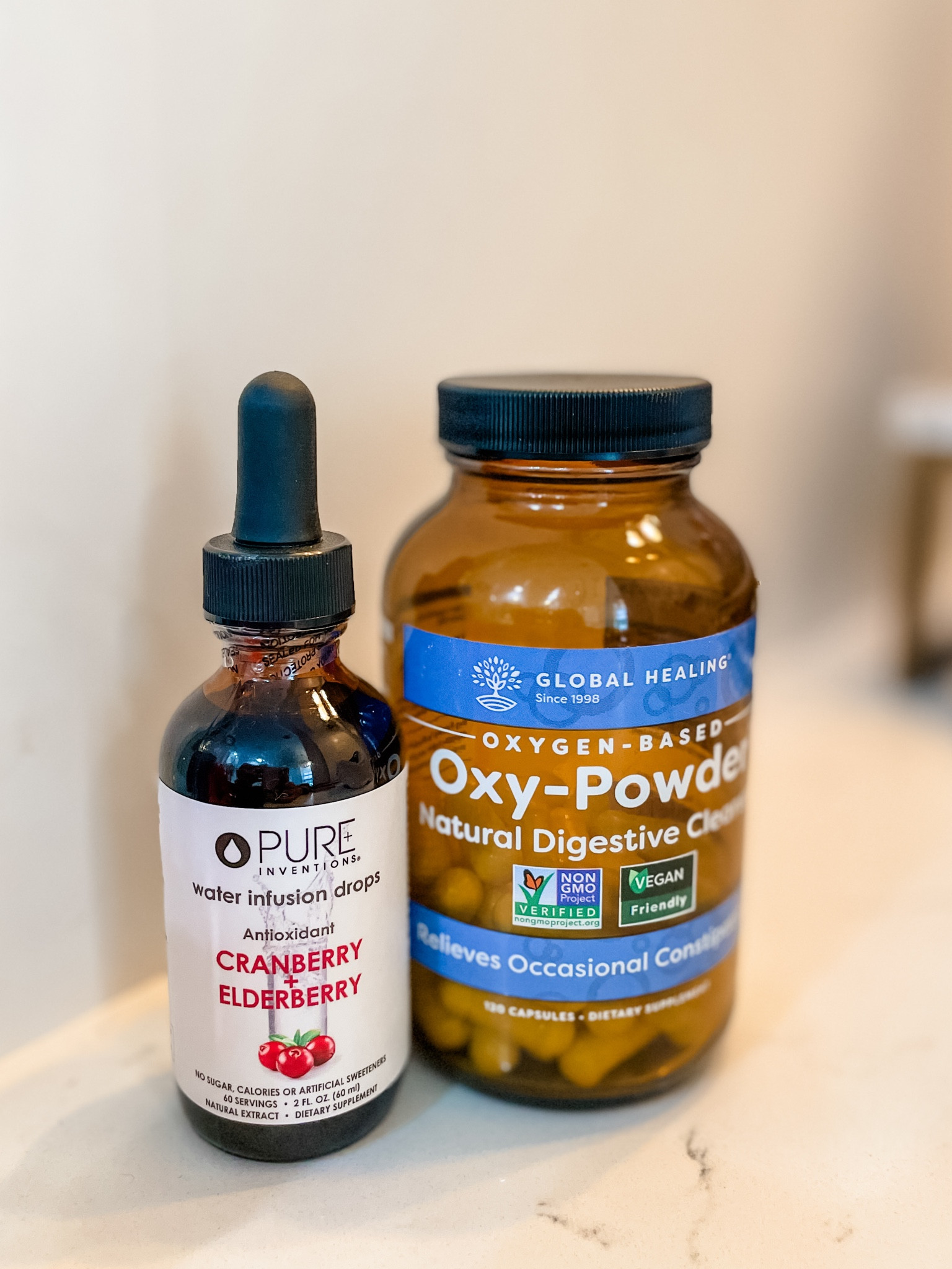 Cheers to a healthy New Year! 2 of my favorite products.  The Cranberry + Elderberry drops make your water taste delicious and have tons of antioxidants.  The Oxy-Powder is a game changer for your digestive tract! 

#LTKfitness #LTKfamily #LTKhome