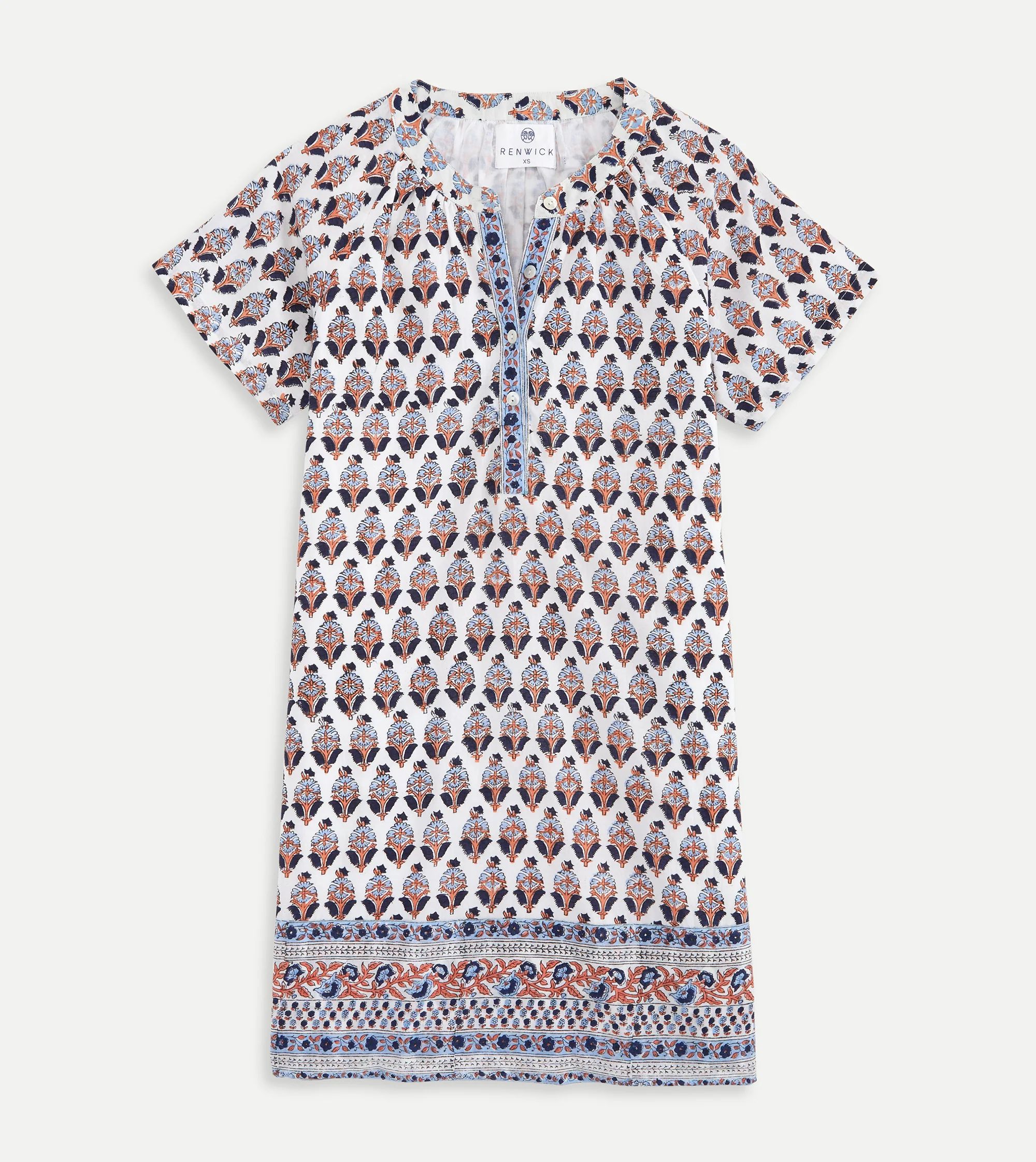 Renwick Block Print Dress | Renwick Golf