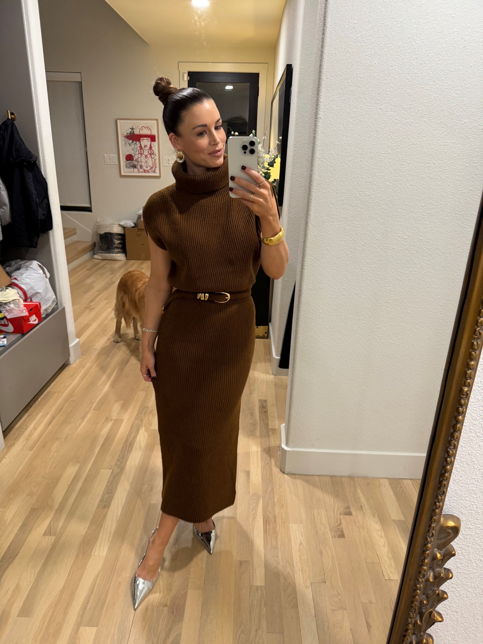 Small in sweater dress 

#LTKGiftGuide #LTKHoliday #LTKdayinmylife