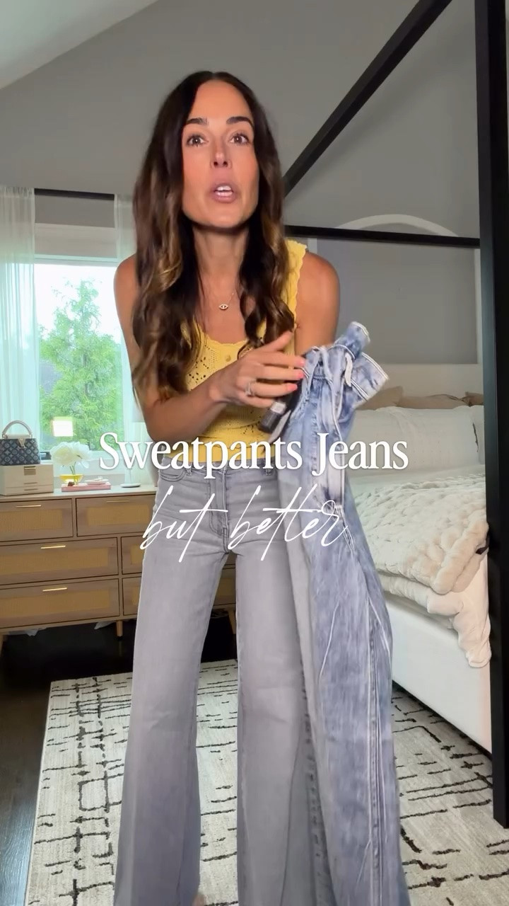 sweatpants jeans but even more lightweight AND 60% off 🙌🏻 you can’t beat this!!

#LTKSaleAlert #LTKOver40 #LTKgrwm