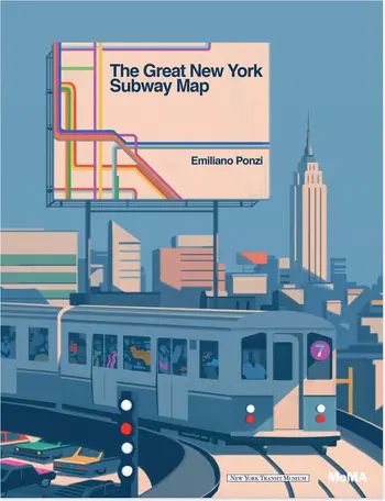 MoMA 'The Great New York Subway Map' Book | Nordstrom | Nordstrom