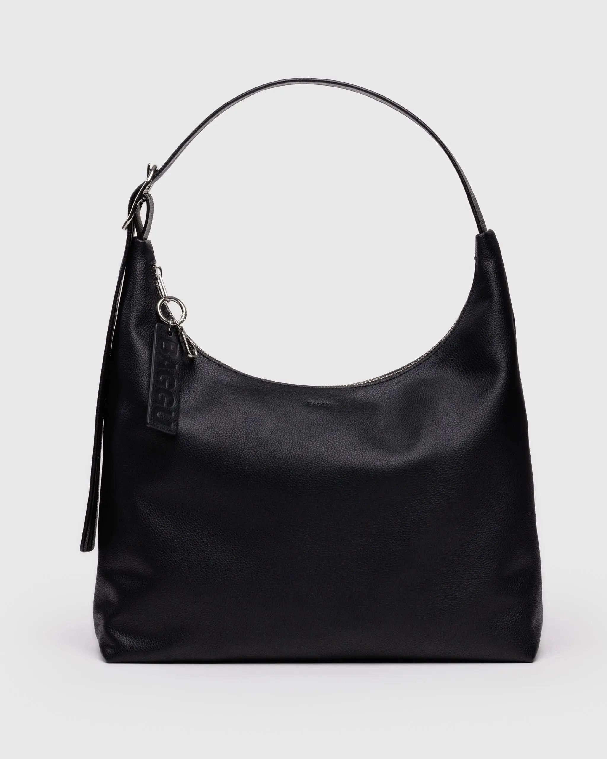 Recycled Leather Shoulder Bag | BAGGU