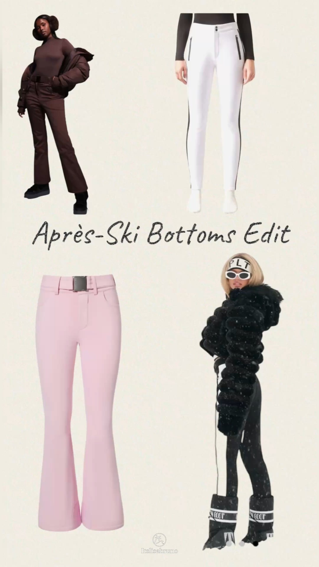 Elevate your ski trip wardrobe with these warm, stylish pants designed for both comfort and cold-weather style. ❄️

From fleece-lined leggings to tailored wool trousers and sleek faux leather options, these bottoms keep you cozy on and off the slopes. 🎿

Tap to shop my top picks for winter-ready pants that work all day long. ⛷️

#Ad #SkiTripStyle #WarmPants #WinterLeggings #FleeceLined #LTKStyle #ApresSkiFashion


#LTKActive #LTKSeasonal #LTKTravel