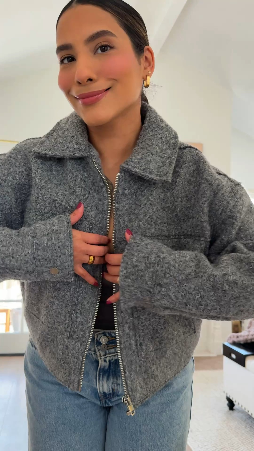 Outfit of the day 🐨
Jean size 28 
Jacket M

#LTKU #LTKPetite