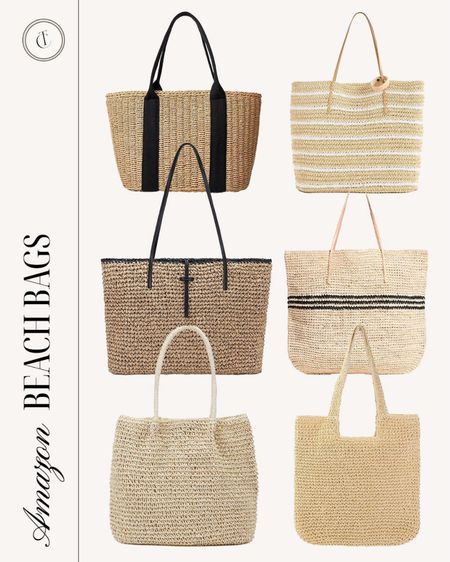 Cute beach bags from Amazon! 

#LTKitbag