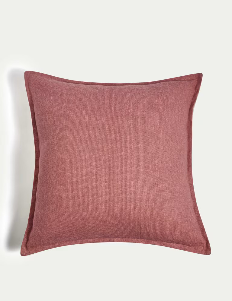 Pure Cotton Textured Cushion | Marks & Spencer (UK)