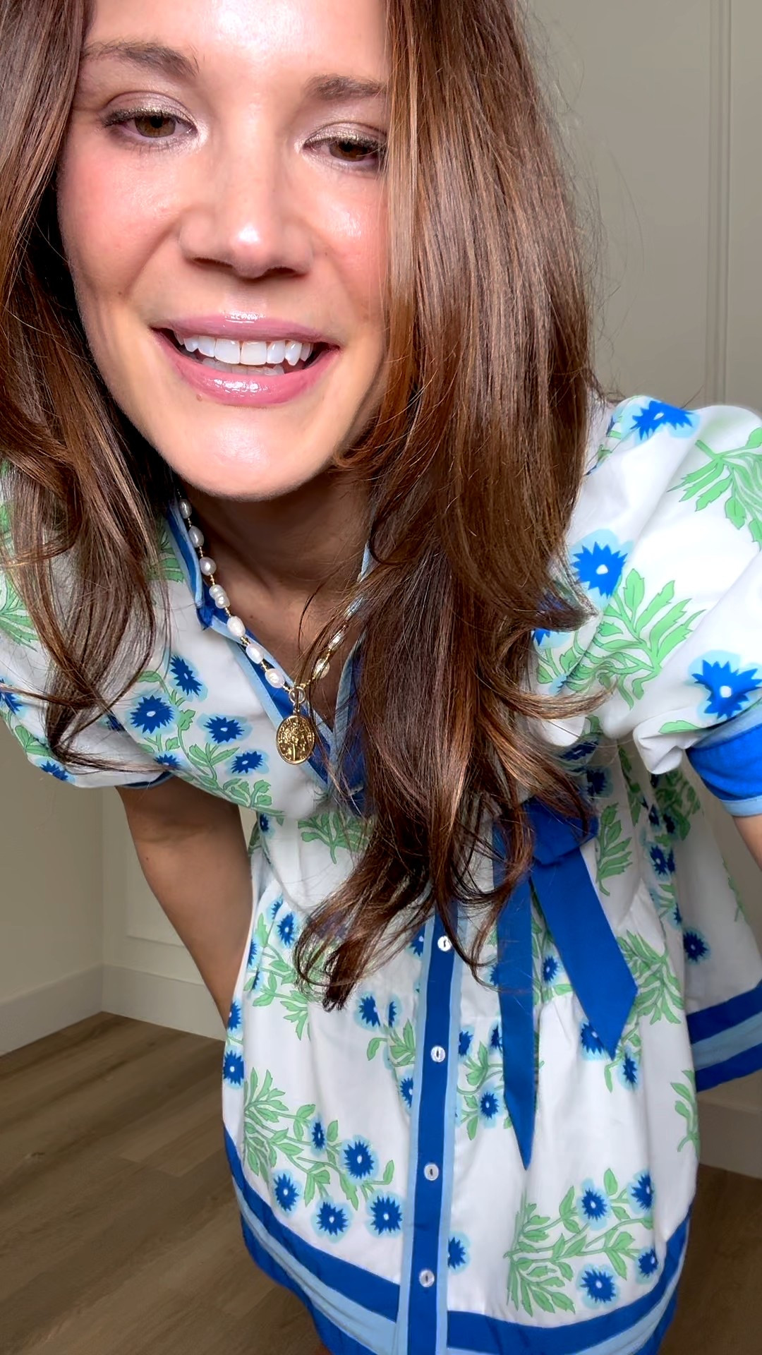 This dress is such a fun spring and summer piece. I love the blue trim and belt detail, it gives it such a polished look while still feeling easy to wear. A great dress for vacations or warm weather days. Dress, Printed dress, Belted dress, Spring dresses, Summer outfits, Vacation outfits beach, Spring break outfits, Casual dresses, Tall girl approved, Stang and Co

#LTKSeasonal #LTKTall #LTKootd