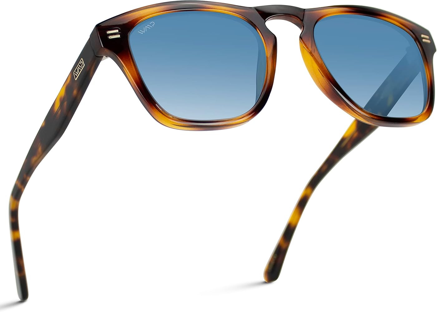 WearMe Pro - Polarized Retro Large Rectangular Mens Sunglasses | Amazon (US)