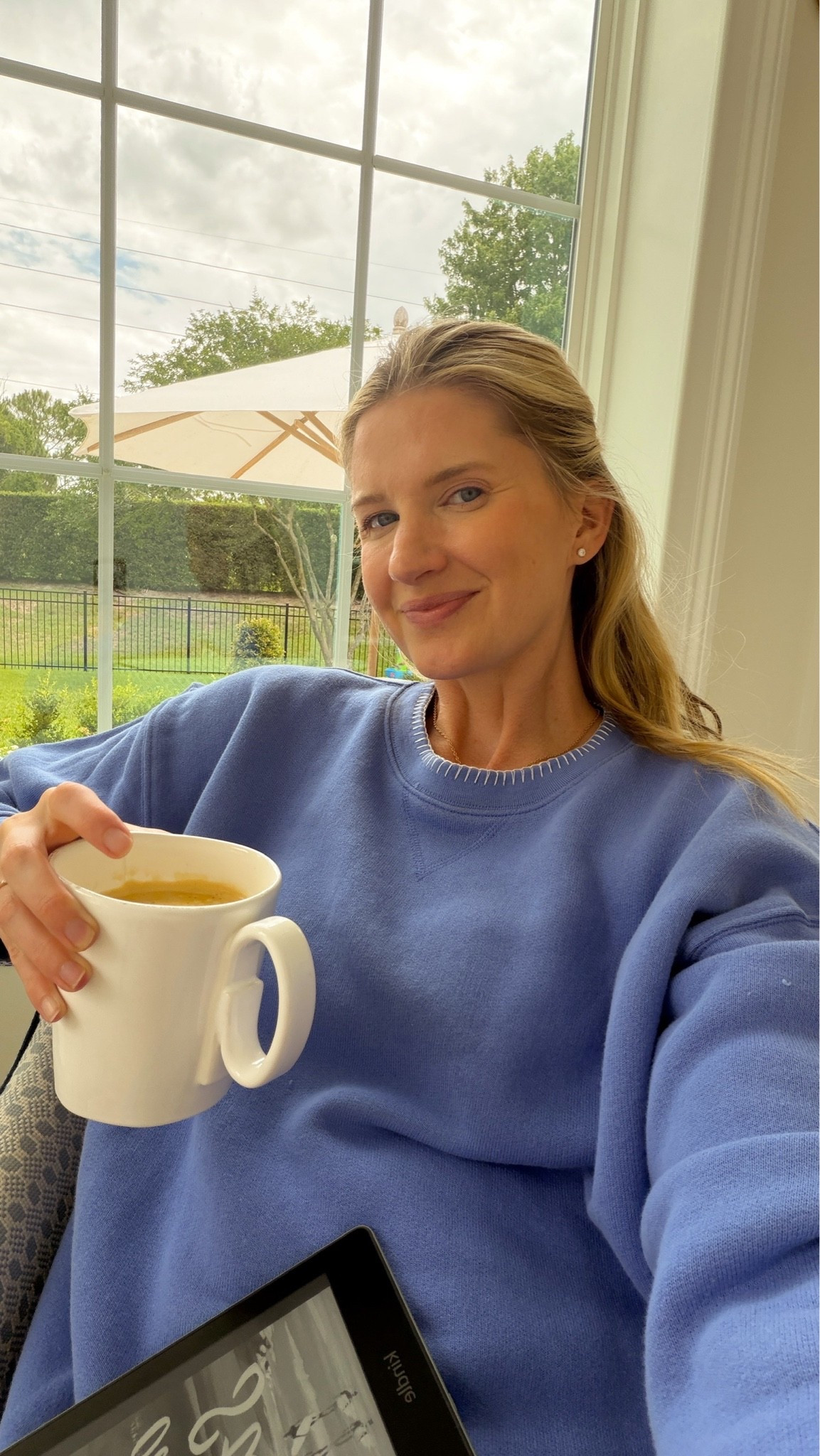 the coziest (and cutest!) sweatshirt 💜

#LTKmomlife #LTKootd #LTKmorningroutine