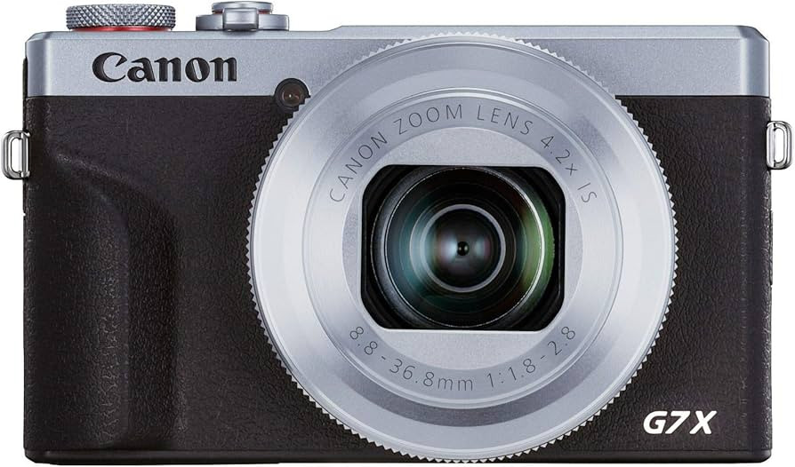 Canon PowerShot Digital Camera [G7 X Mark III] International Model - Silver | Amazon (US)