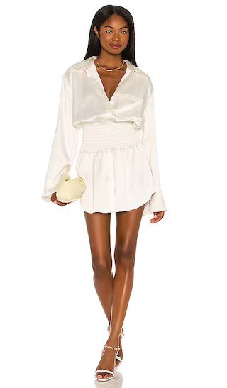 Jacquie Dress in Ivory | Revolve Clothing (Global)
