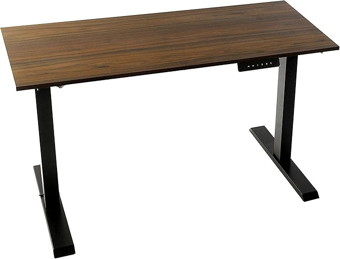 TechOrbits Electric Standing Desk Frame with Tabletop - Motorized Workstation Two Leg Stand Up De... | Amazon (US)
