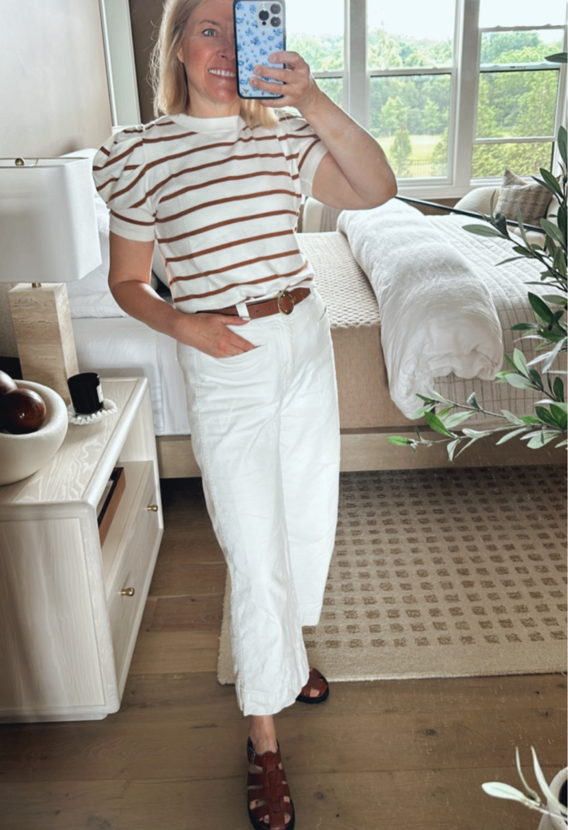 Hello my friend! Grab this cute striped shirt! It’s a lightweight sweater fabric and so soft. You’ll look great in it!

#LTKOver40 #LTKMidsize #LTKFindsUnder50