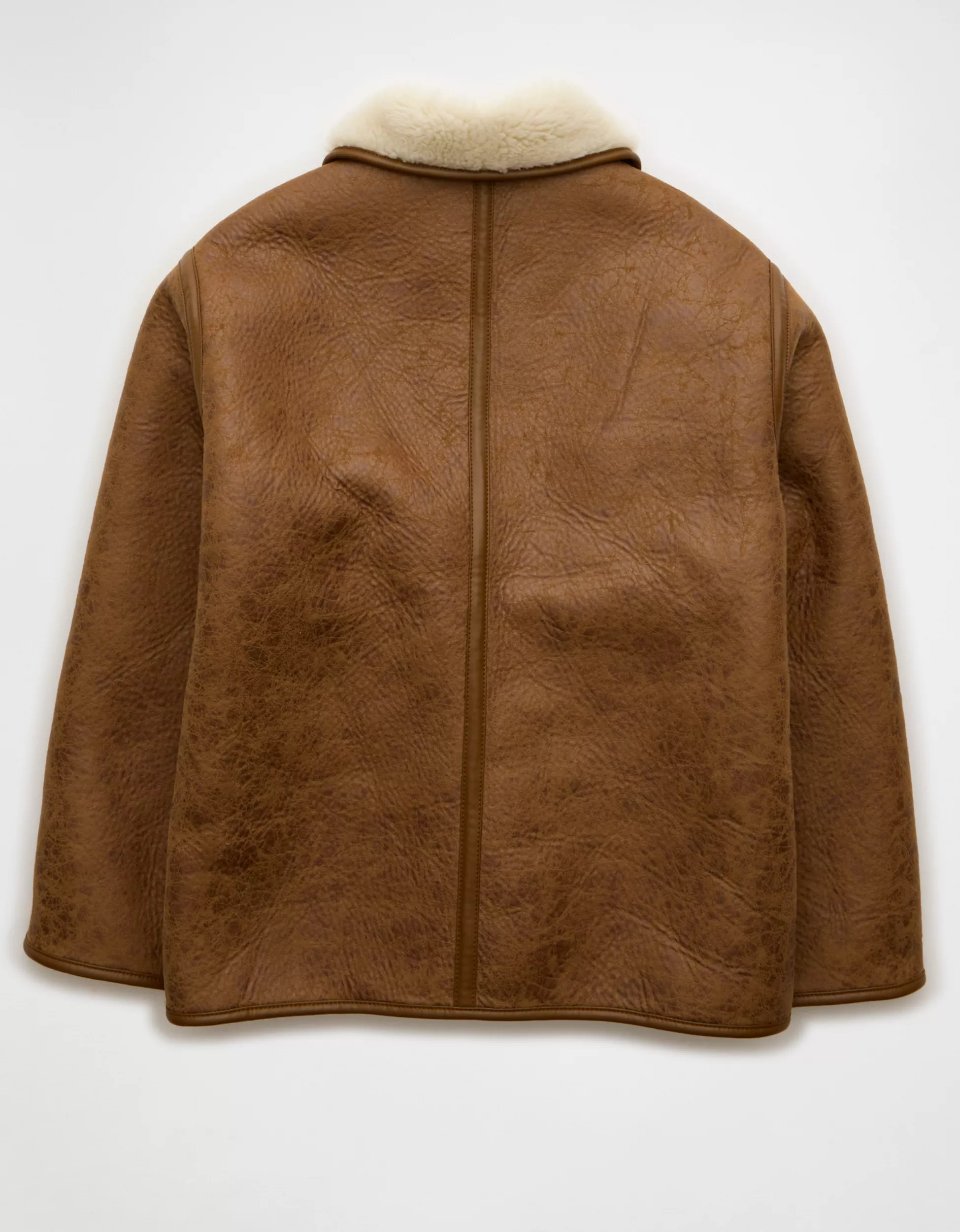 AE Reversible Shearling Jacket | American Eagle Outfitters (US & CA)
