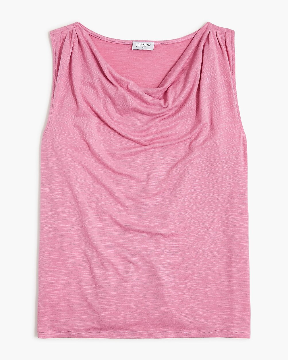 Sleeveless cowlneck top | J.Crew Factory