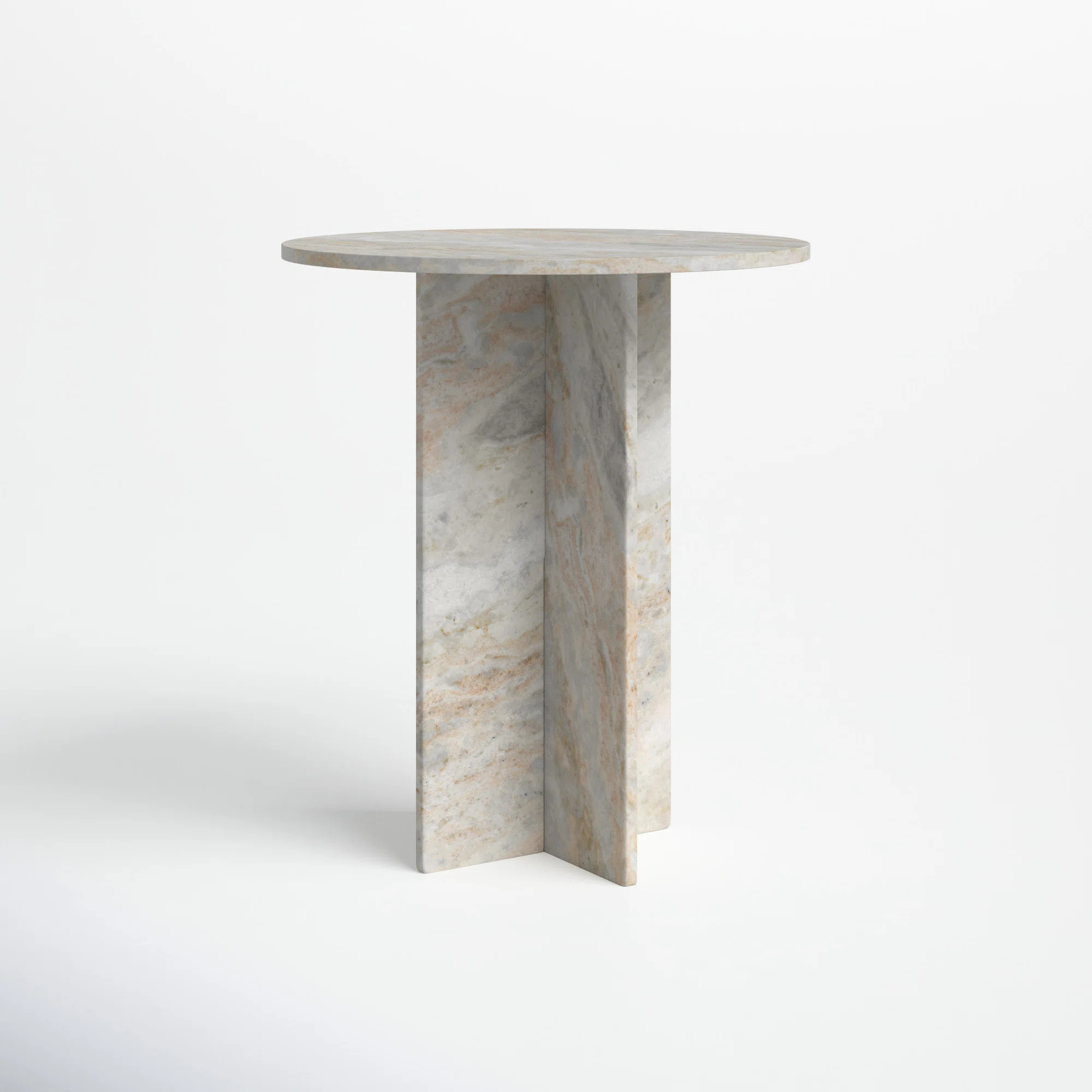 Joss & Main Evelyn Marble Top Pedestal End Table & Reviews | Wayfair | Wayfair North America